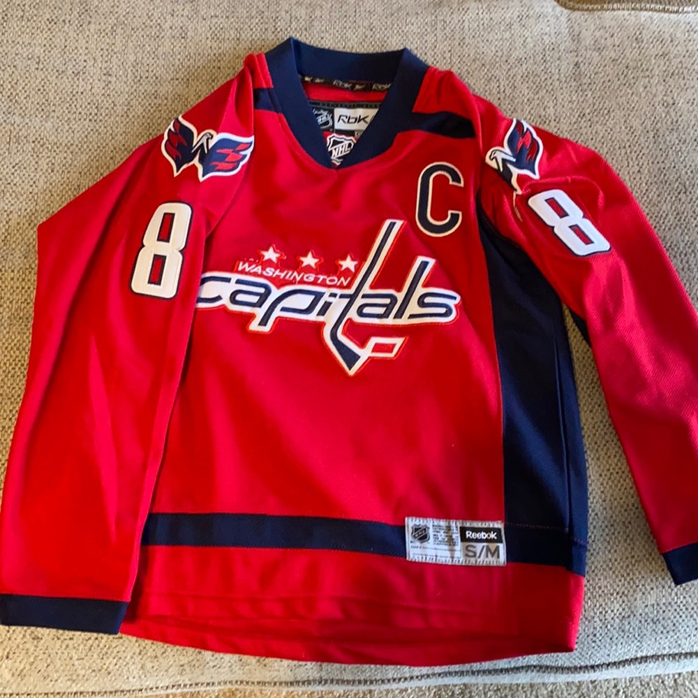 Authentic NHL capitals Jersey
